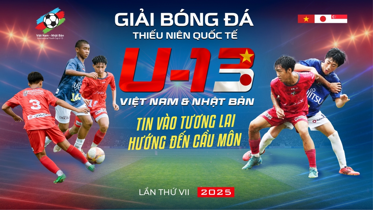 Vietnam-Japan U13 int’l football tournament to kick off in Binh Duong